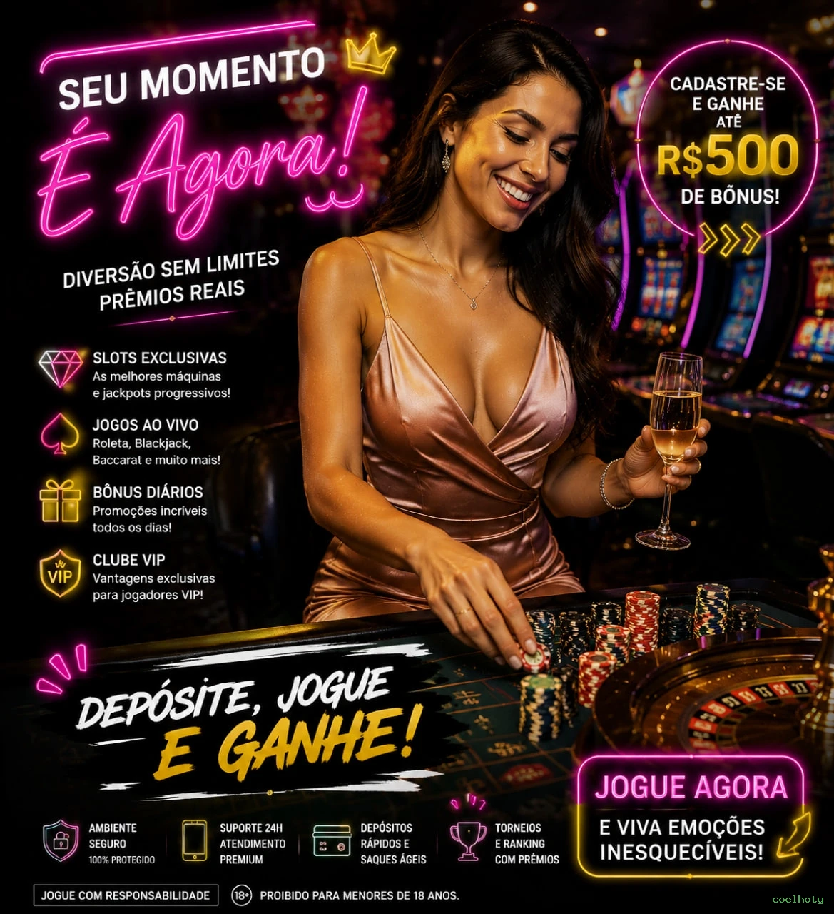 coelhoty slots no app
